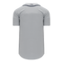 Athletic Knit Full Button Baseball Jersey with Braided Trim (BA5500)